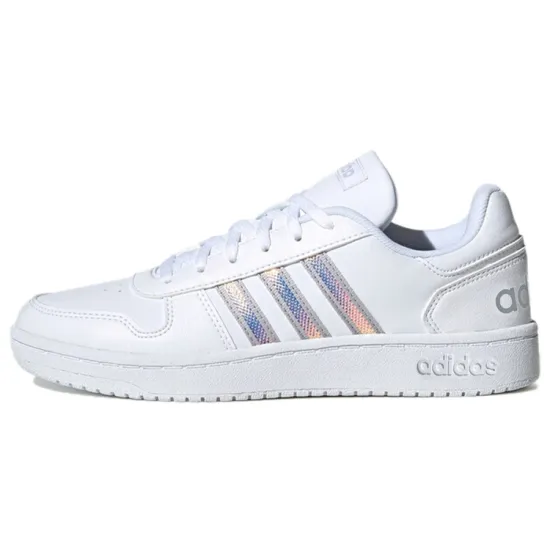 Adidas Neo Hoops 2.0 'White Silver' Women's