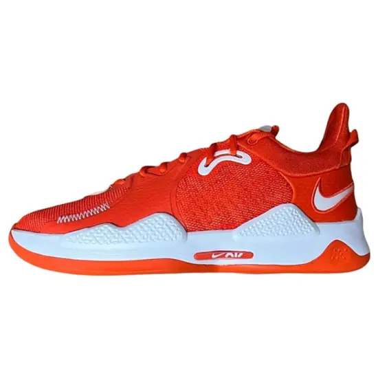 Nike PG 5 Basketball Shoes Men Low-top Orange