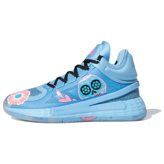 adidas D Rose 11 Basketball Shoes Unisex Mid-top Blue