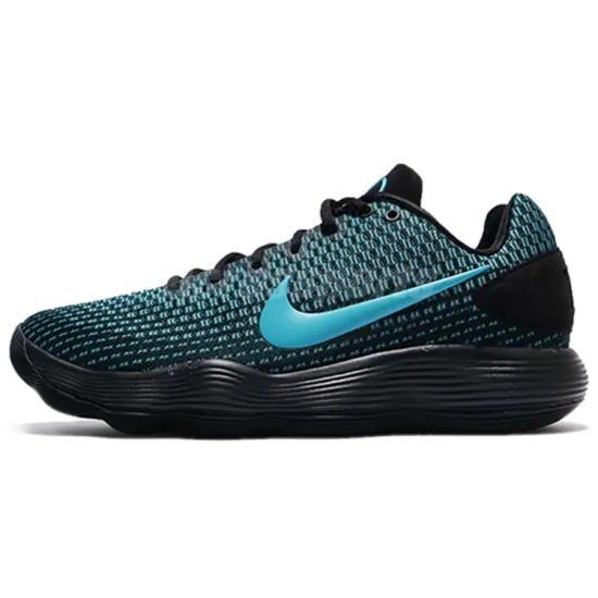 Nike Hyperdunk 2017 Basketball Shoes Men Low-top Black/Blue