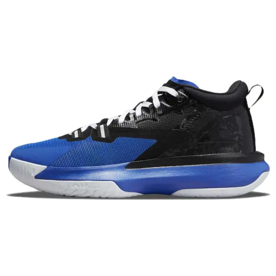 Jordan Zion 1 Basketball Shoes Men Mid-top Black/Blue