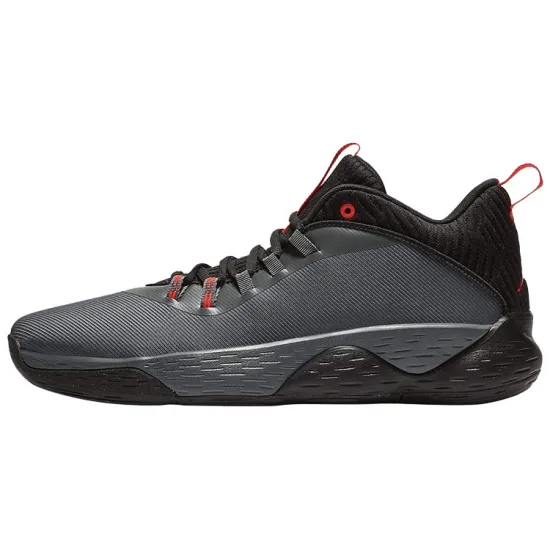 Jordan Super.Fly MVP Iron Grey Black Bright Crimson