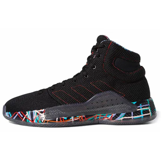 Adidas Pro Bounce Madness 2019 Basketball Shoes Men Mid-top Black