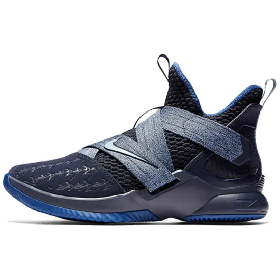 Nike LeBron Zoom Soldier 12 Blackened Blue