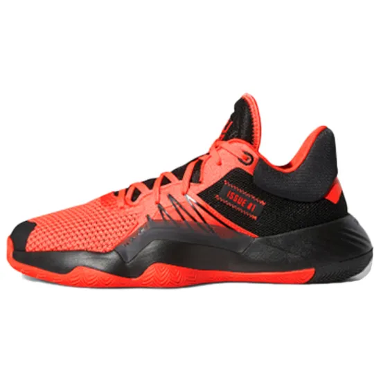 Adidas D.O.N. Issue #1 Basketball Shoes Men Low-top Orange/Black