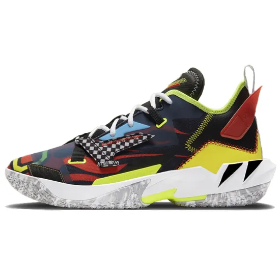 Jordan Why Not Zer0.4 Basketball Shoes Unisex Low-top Red/Black/Yellow