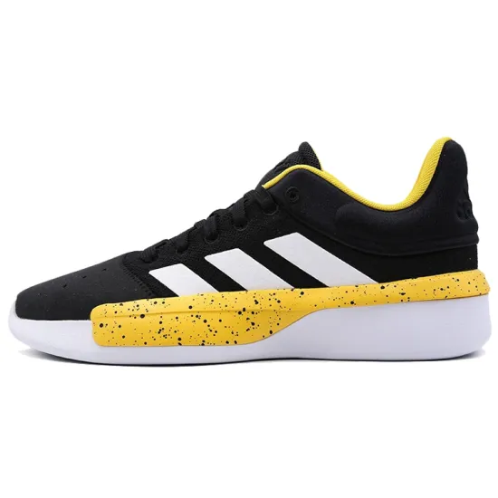 Adidas Pro Adversary Basketball Shoes Men Low-top Black/yellow