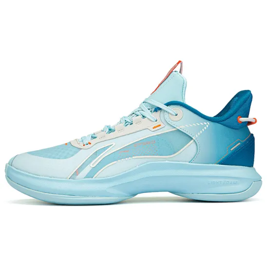 LINING Basketball Shoes Men Low-Top Radiant Blue/Dark Sapphire