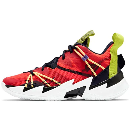 Jordan Why Not Zer0.3 Basketball Shoes Men Mid-top Red/Black/Yellow