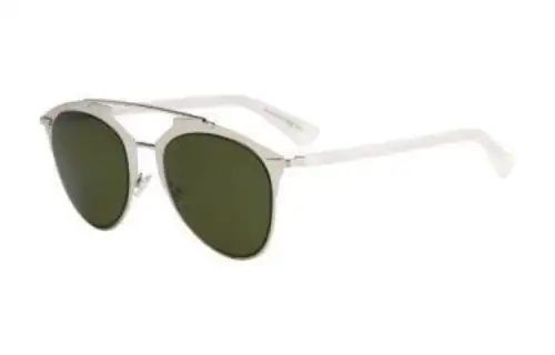 DIOR Alloy Aviator Sunglasses Women's White