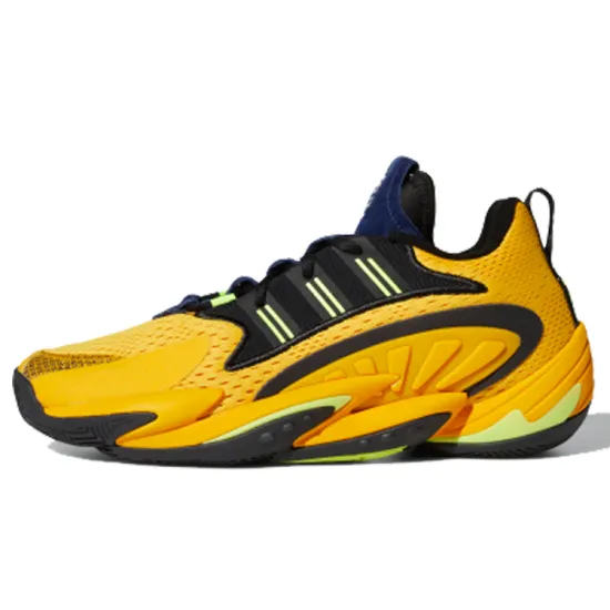 Adidas Originals Crazy BYW X 2.0 Basketball Shoes Men Low-top Black/yellow