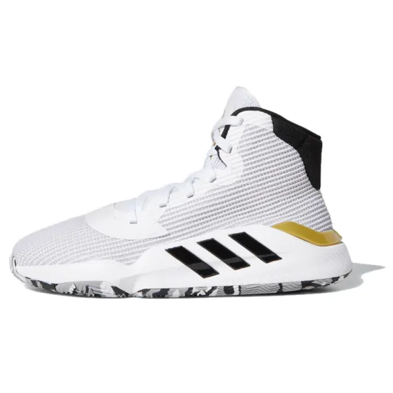 Adidas Pro Bounce 2019 White Gold Metallic
