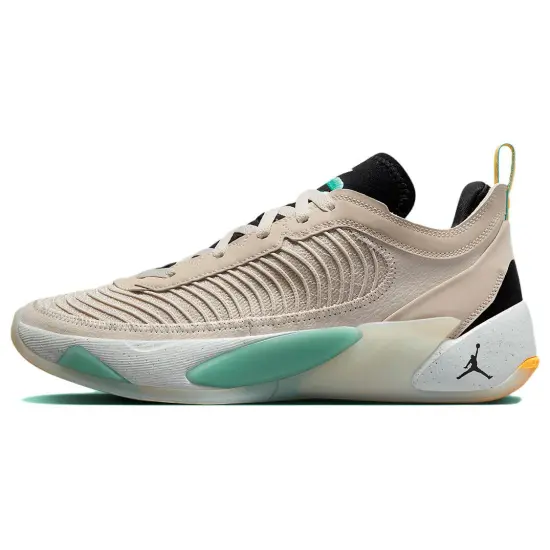 Jordan Luka 1 Basketball Shoes Men Low-top Rice / Blue / Black / Orange