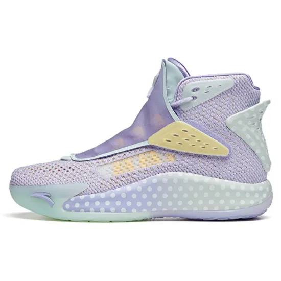 Anta KT5 High Top Basketball Shoes Men's Light Purple