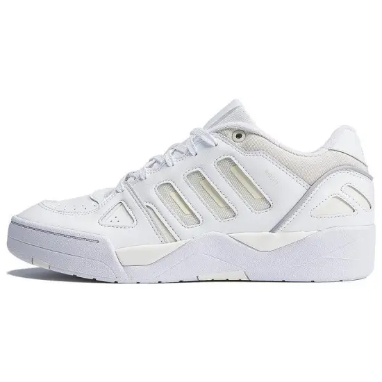 Adidas Midcity Basketball Shoes Unisex Low-top White
