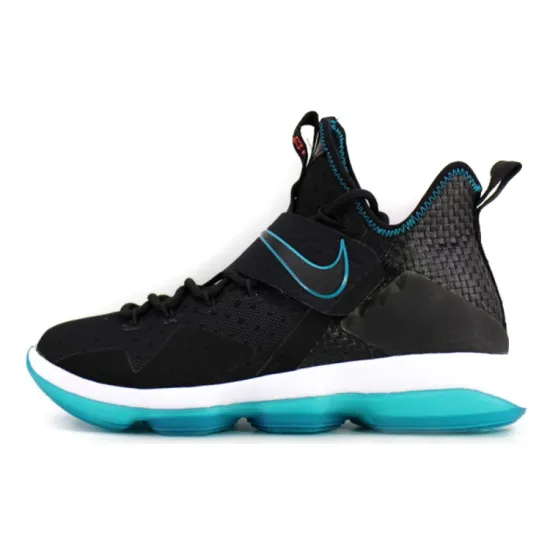 Nike Lebron 14 Basketball Shoes Men Low-top Black/Blue