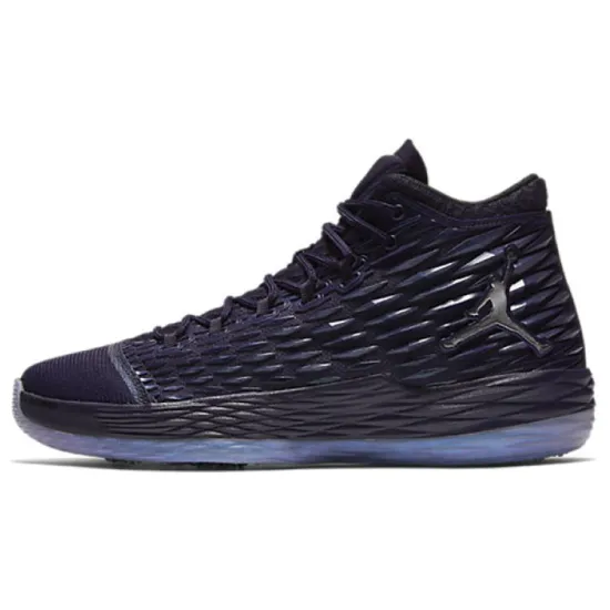 Jordan Melo M13 Basketball Shoes Unisex Mid-top Black