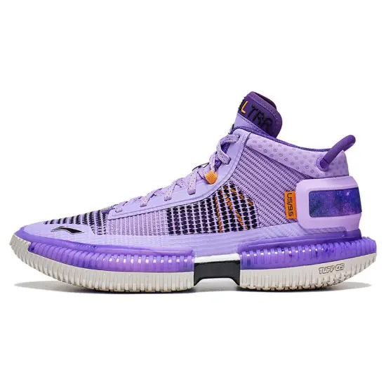 LINING Badfive 3 Ultra Basketball Shoes Men Mid-Top Vero Rose Purple