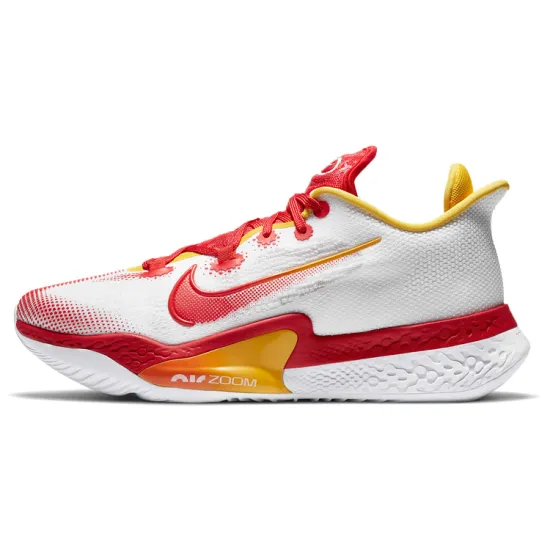 Nike Air Zoom BB NXT Basketball Shoes Unisex Low-top Red/ White//Yellow