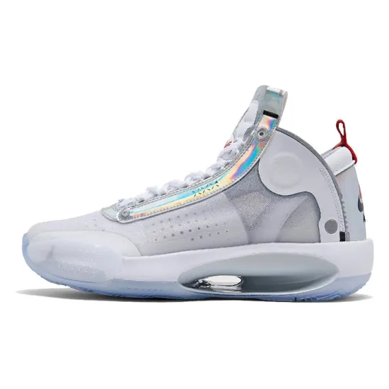 Air Jordan 34 Basketball Shoes Unisex High-top White