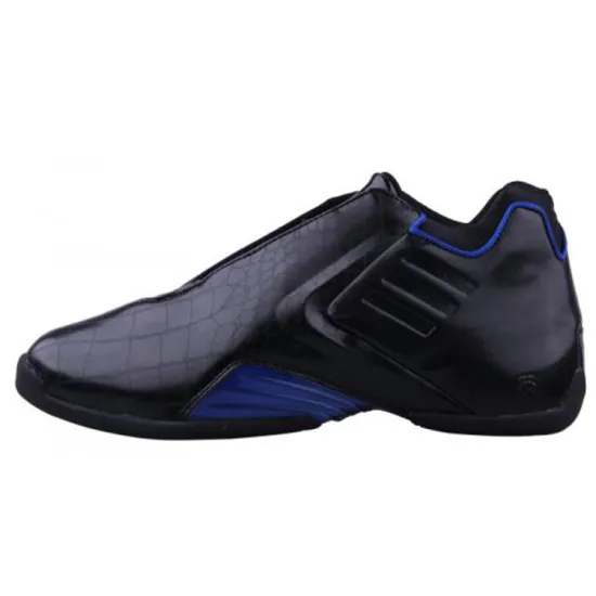 Adidas T Mac 3 Basketball Shoes Men Low-top Black/Blue