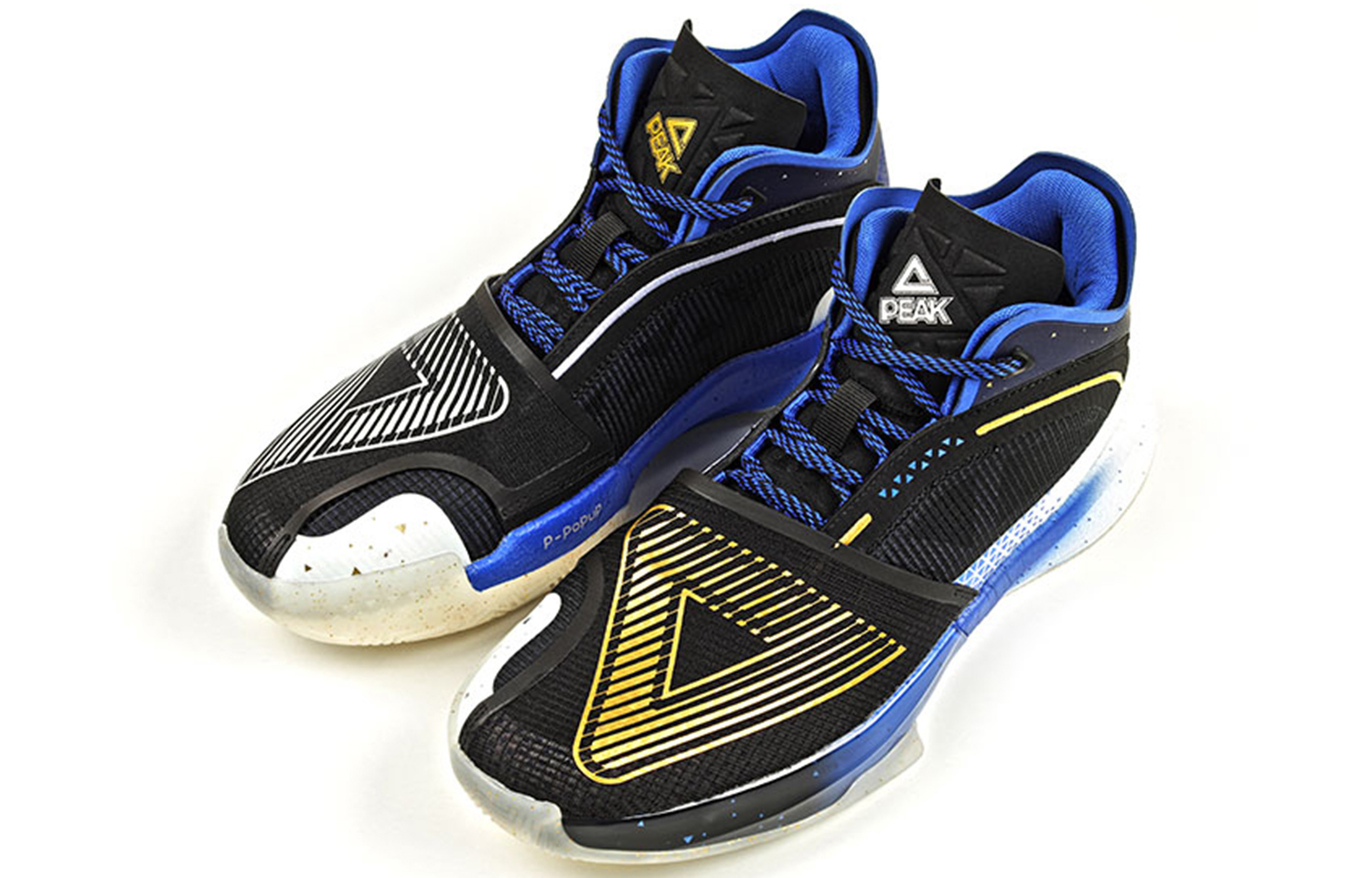 PEAK Surfing The Big Triangle 1.0 Basketball Shoes Men’s Low Top Mixed Color