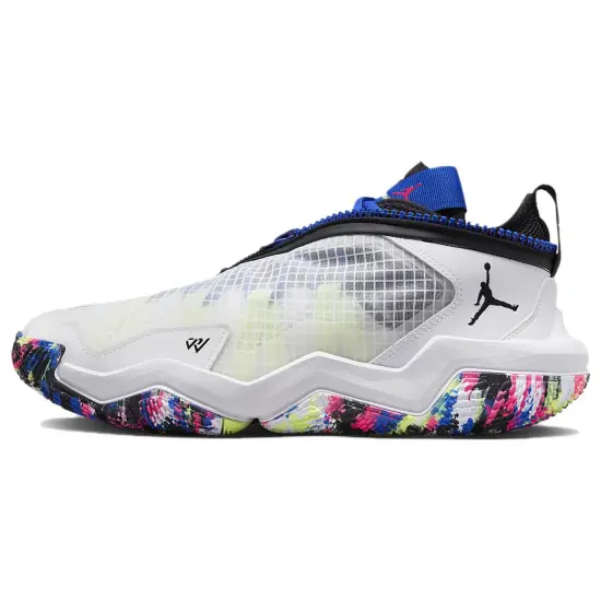 Jordan Why Not .6 Basketball Shoes Unisex Low-top White/Royal Blue