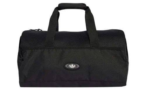Adidas Originals Polyester One Shoulder Crossbody Handheld Gym Bag Regular Men's Black