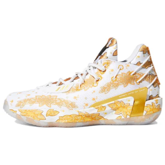adidas Dame 7 Ric Flair White