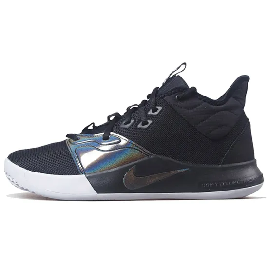 Nike PG 3 Basketball Shoes Men Low-top Black/white