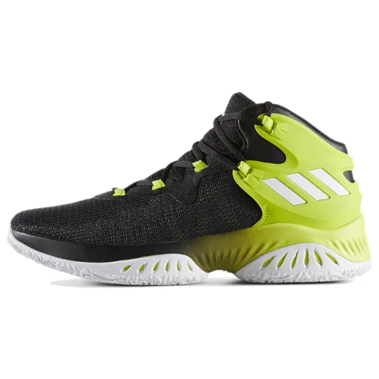 Adidas D Rose Explosive Bounce Basketball Shoes Men Mid-top Black/yellow