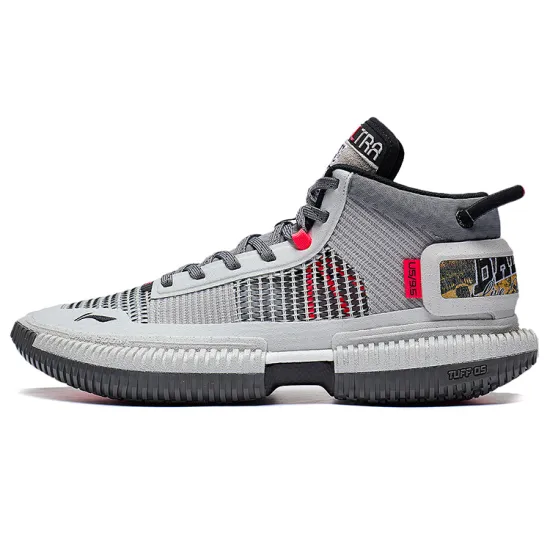 LINING Badfive 3 Ultra Basketball Shoes Men Mid-Top Gray