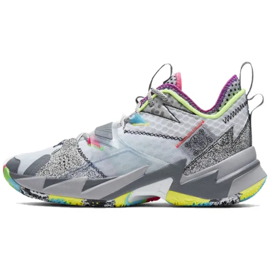 Jordan Why Not Zer0.3 Basketball Shoes Men Mid-top Dusty Green