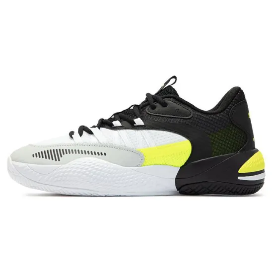 Puma Court Rider 2.0 'White Black Yellow Alert'