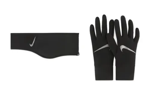 Nike Essential Women's Running Headband and Glove Set