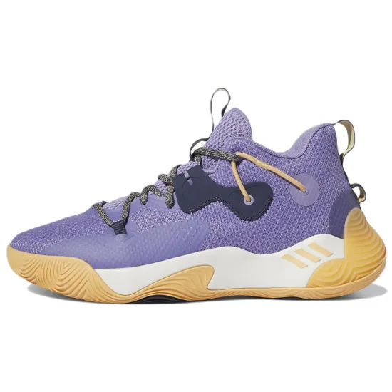 Adidas Harden Stepback 3 Basketball Shoes Men Mid-top Light Purple/Black