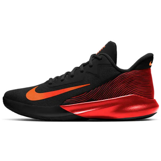 Nike Precision 4 Basketball Shoes Unisex Low-top Black/Red