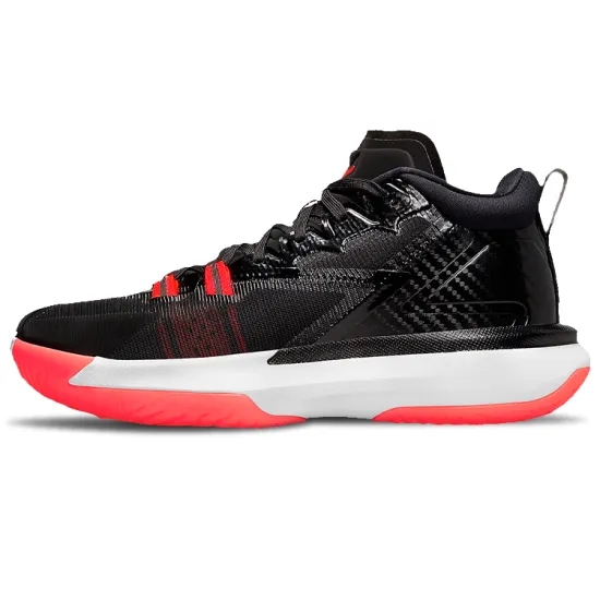Jordan Zion 1 Black White Bright Crimson
