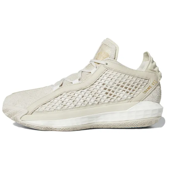 Adidas Dame 6 Gca Leather 'Yellow White'