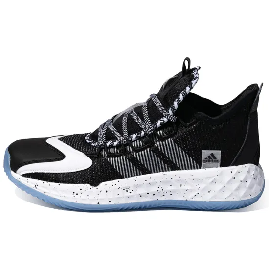 Adidas Pro Boost Basketball Shoes Men Low-top Black/White