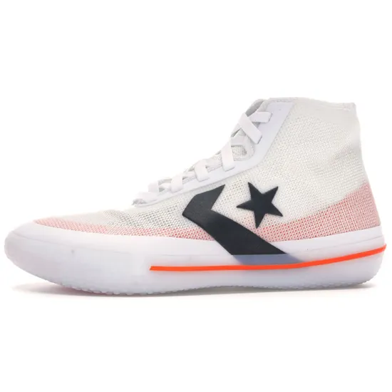Converse All Star Pro Bb White Black Orange