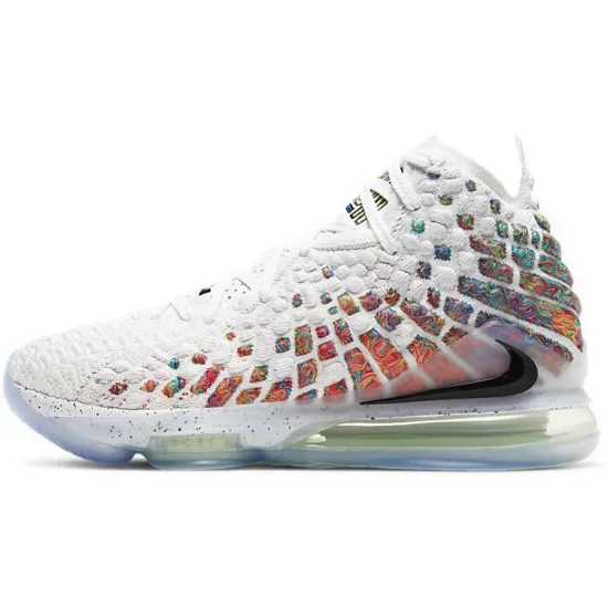Nike LeBron 17 EP White Black