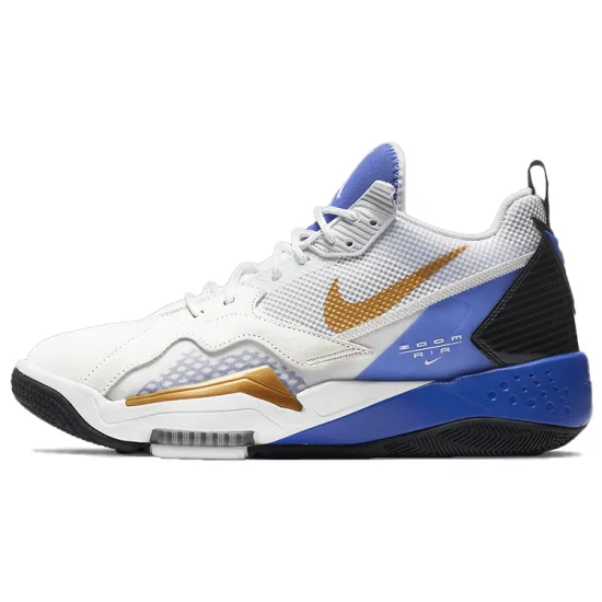 Jordan Zoom 92 Basketball Shoes Men Mid-top Purple/Gold
