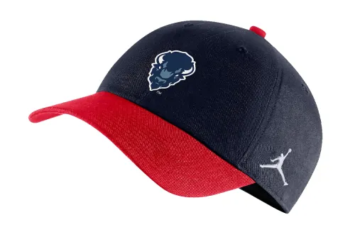 Jordan Patterned Print Baseball Caps Unisex Dark Blue