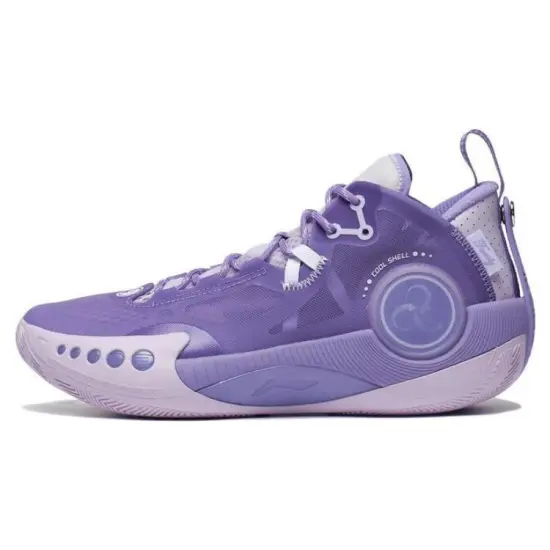 LINING Shadow 3 Basketball Shoes Men Low-Top Purple