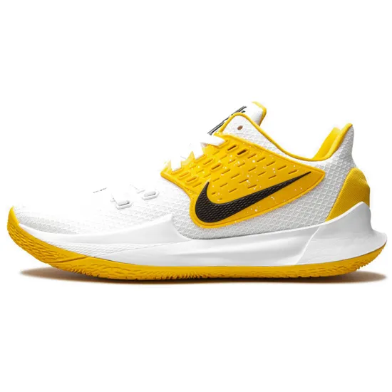 Nike Kyrie Low 2 Basketball Shoes Unisex Low-top White/Yellow