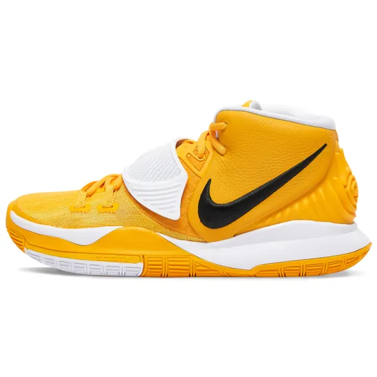 Nike Kyrie 6 Basketball Shoes Men Mid-top Black/yellow