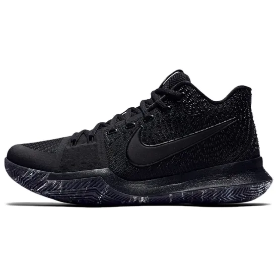Nike Kyrie 3 Basketball Shoes Men Mid-top Black