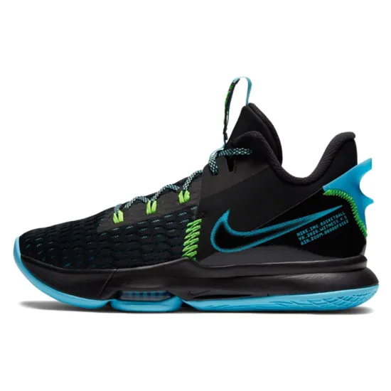 Nike LeBron Witness 5 EP 'Black Light Blue Fury'