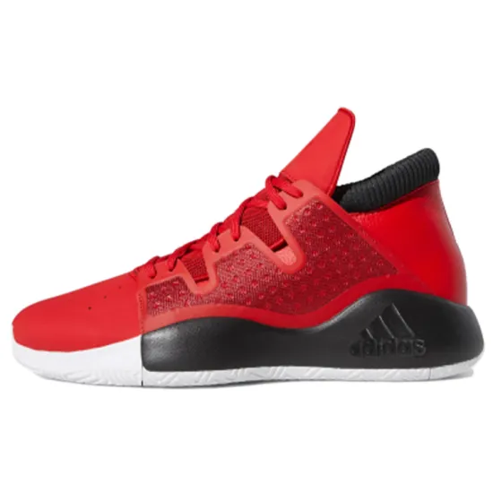 Adidas PRO Vision Basketball Shoes Men Low-top Red/White/Black